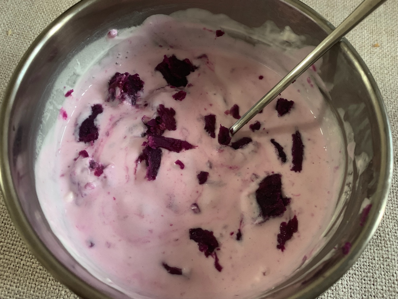 紫薯 酸奶
