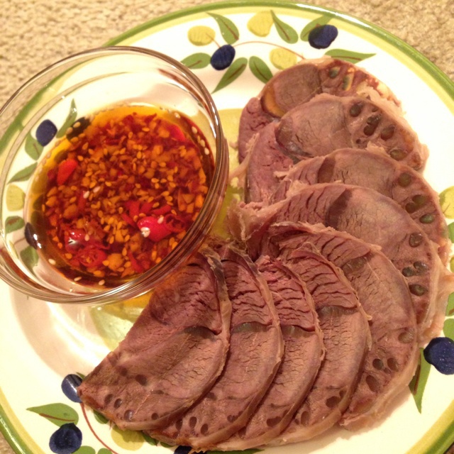 蘸汁牛肉