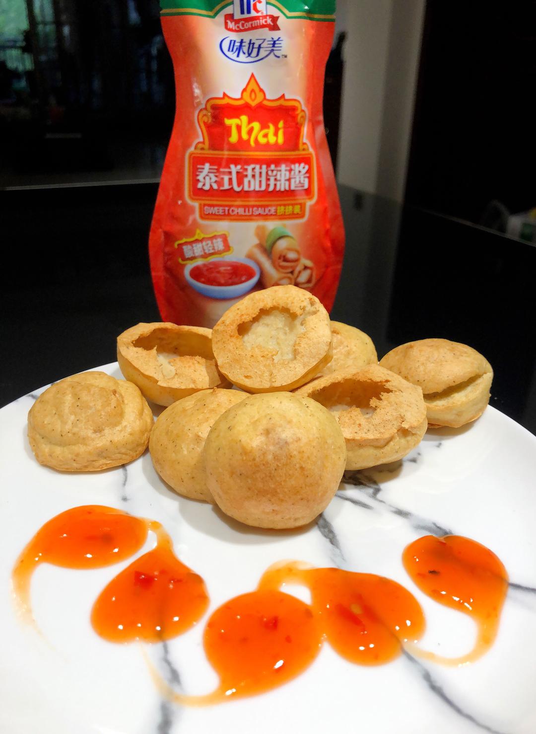 泡芙口感的鸡肉土豆饼的做法