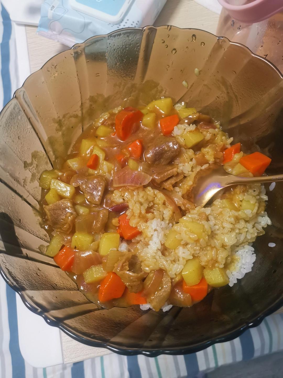 咖喱土豆饭