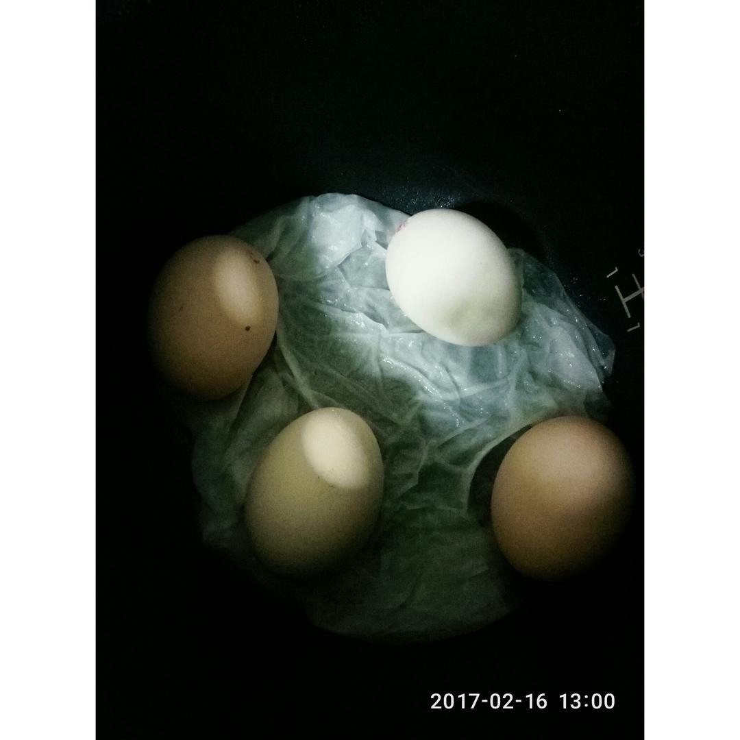 电饭锅不用水煮鸡蛋