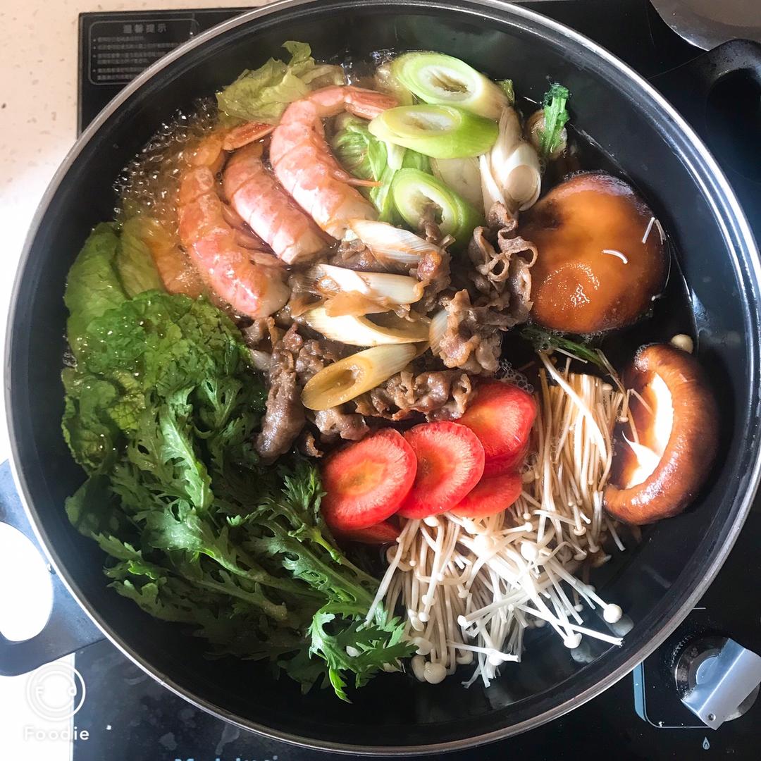 寿喜锅 日式牛肉锅 黄金调配比例