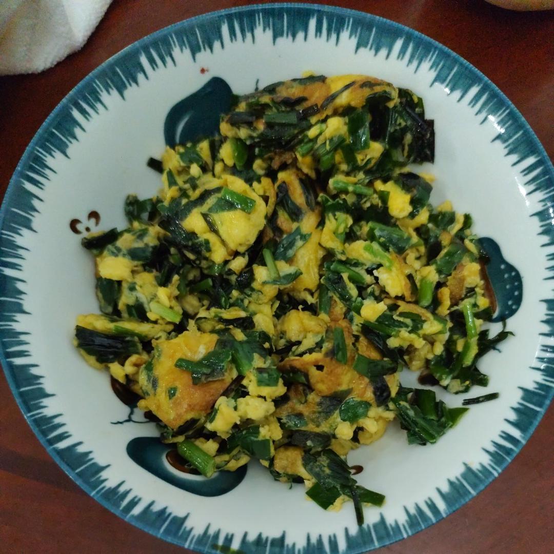 韭菜炒鸡蛋