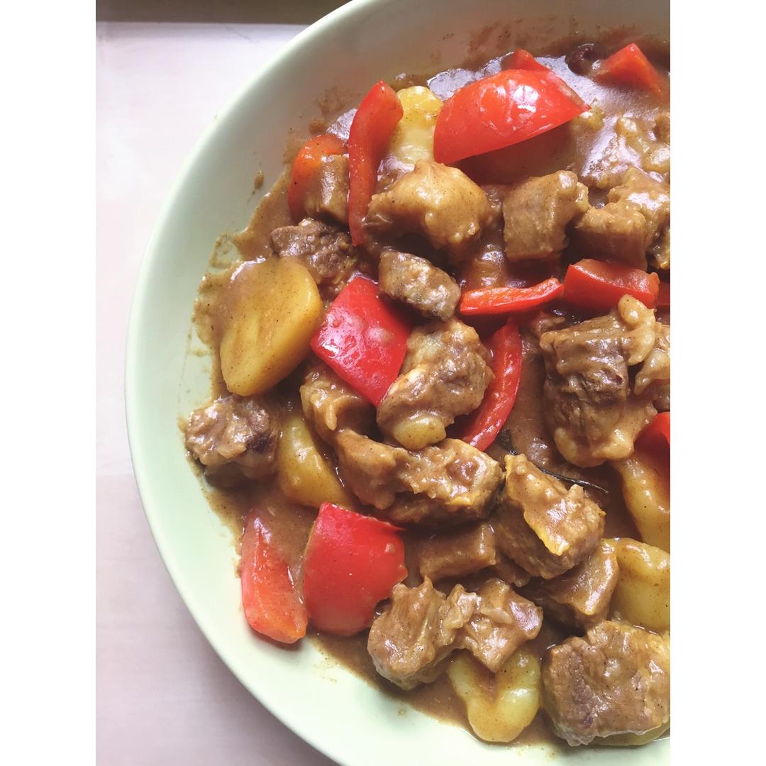 冬日暖身咖喱牛腩锅