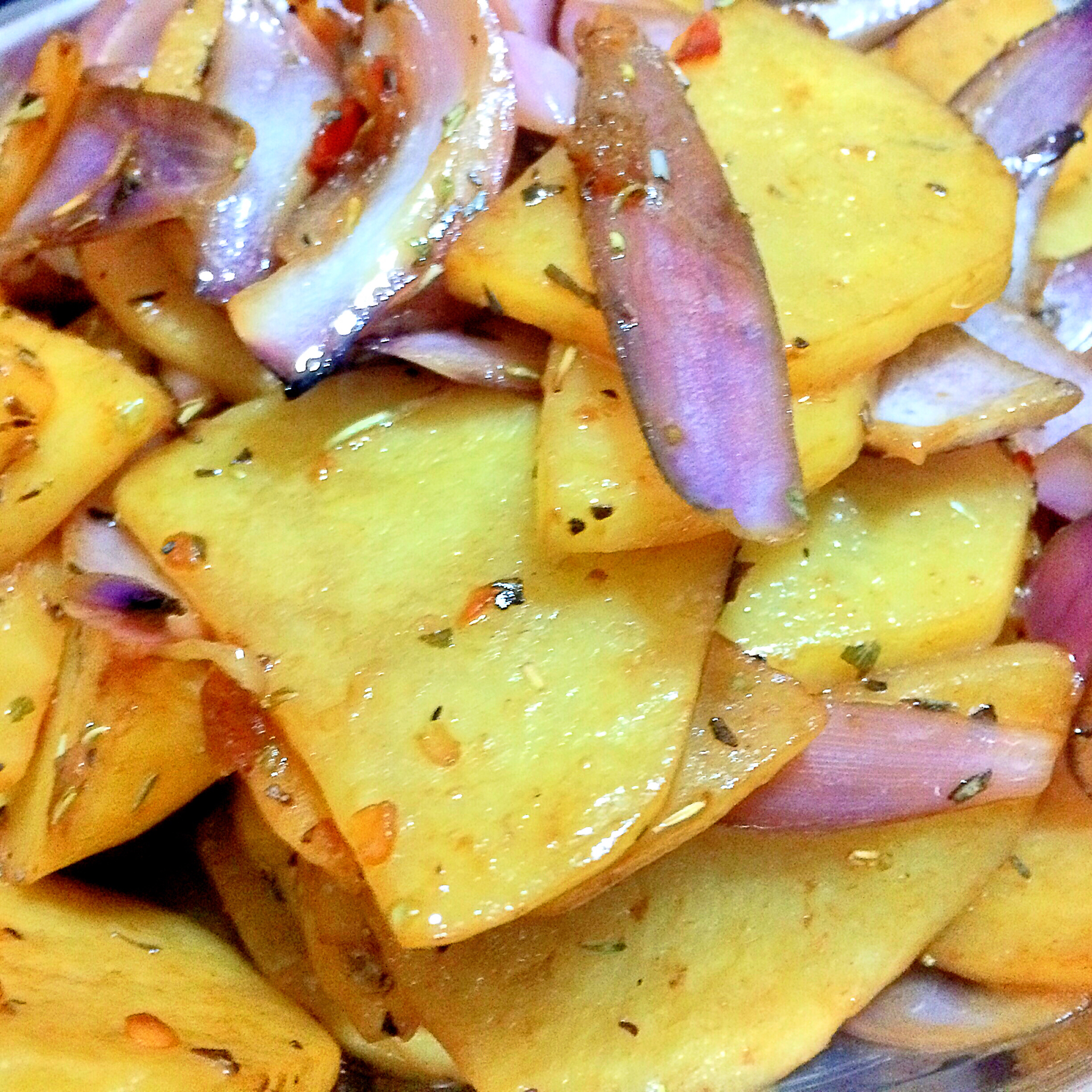 孜然洋葱土豆片