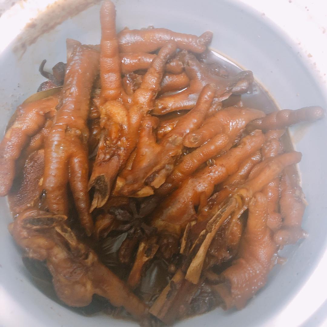 秘制红烧鸡爪