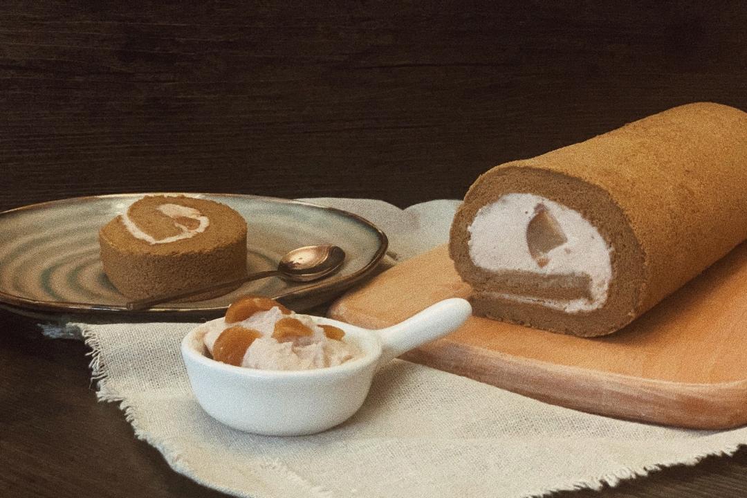 🌀超治愈｜小清新｜抹茶蛋糕卷｜卷不裂｜柔软细腻