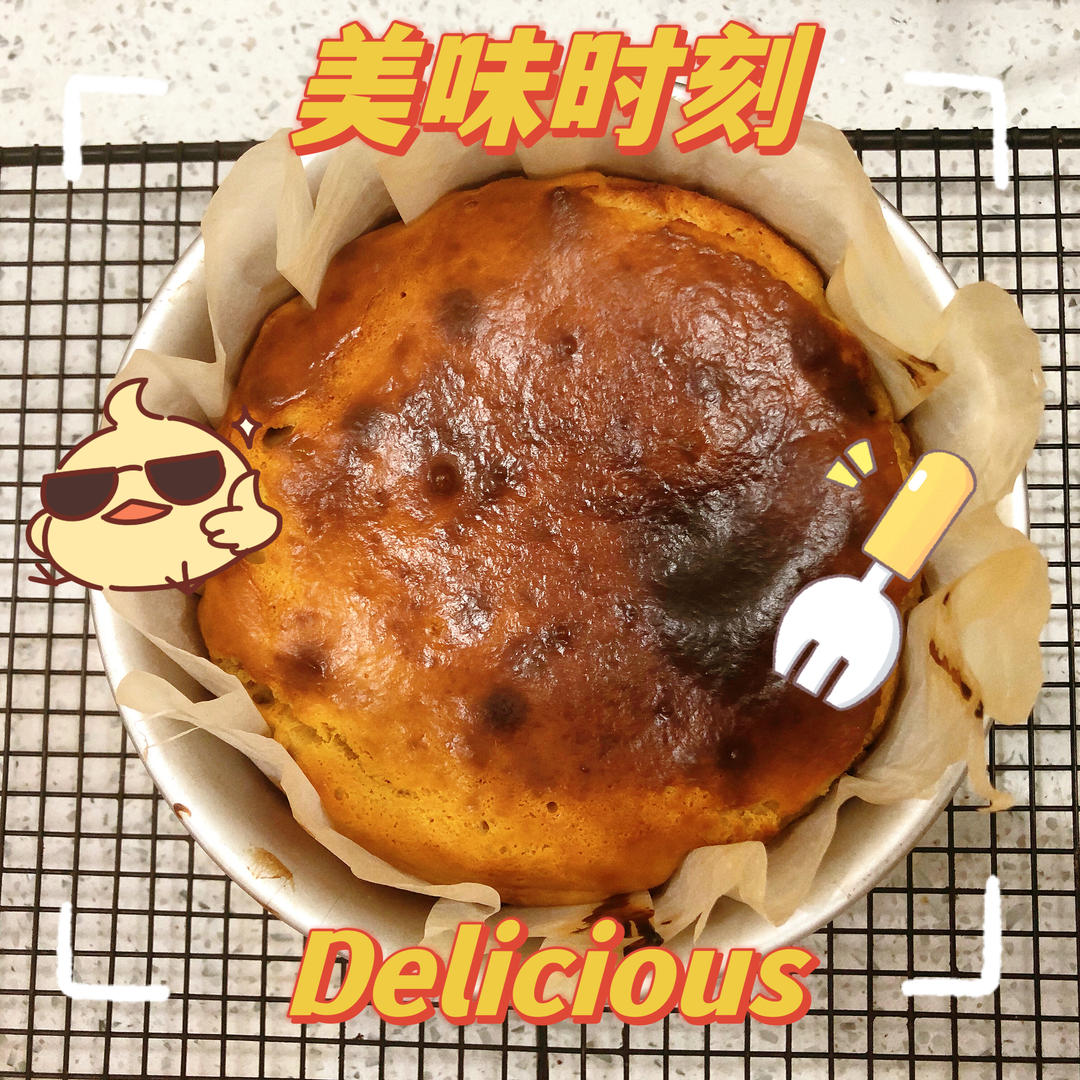 初秋甜品｜焦糖咖啡巴斯克蛋糕🍰一口沦陷