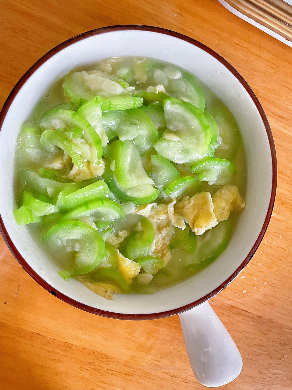 简单快手，五分钟搞定的丝瓜炒蛋