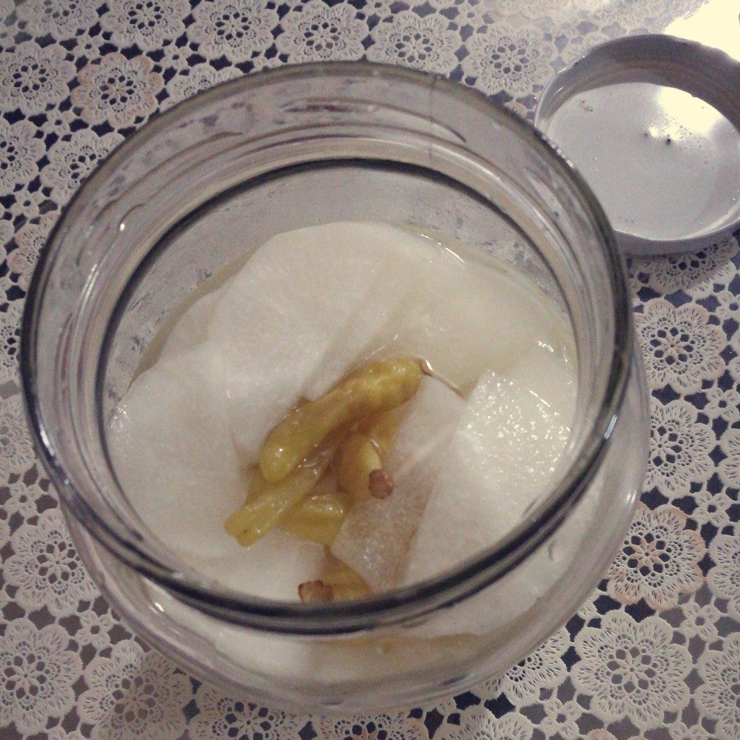 酸甜脆爽腌萝卜