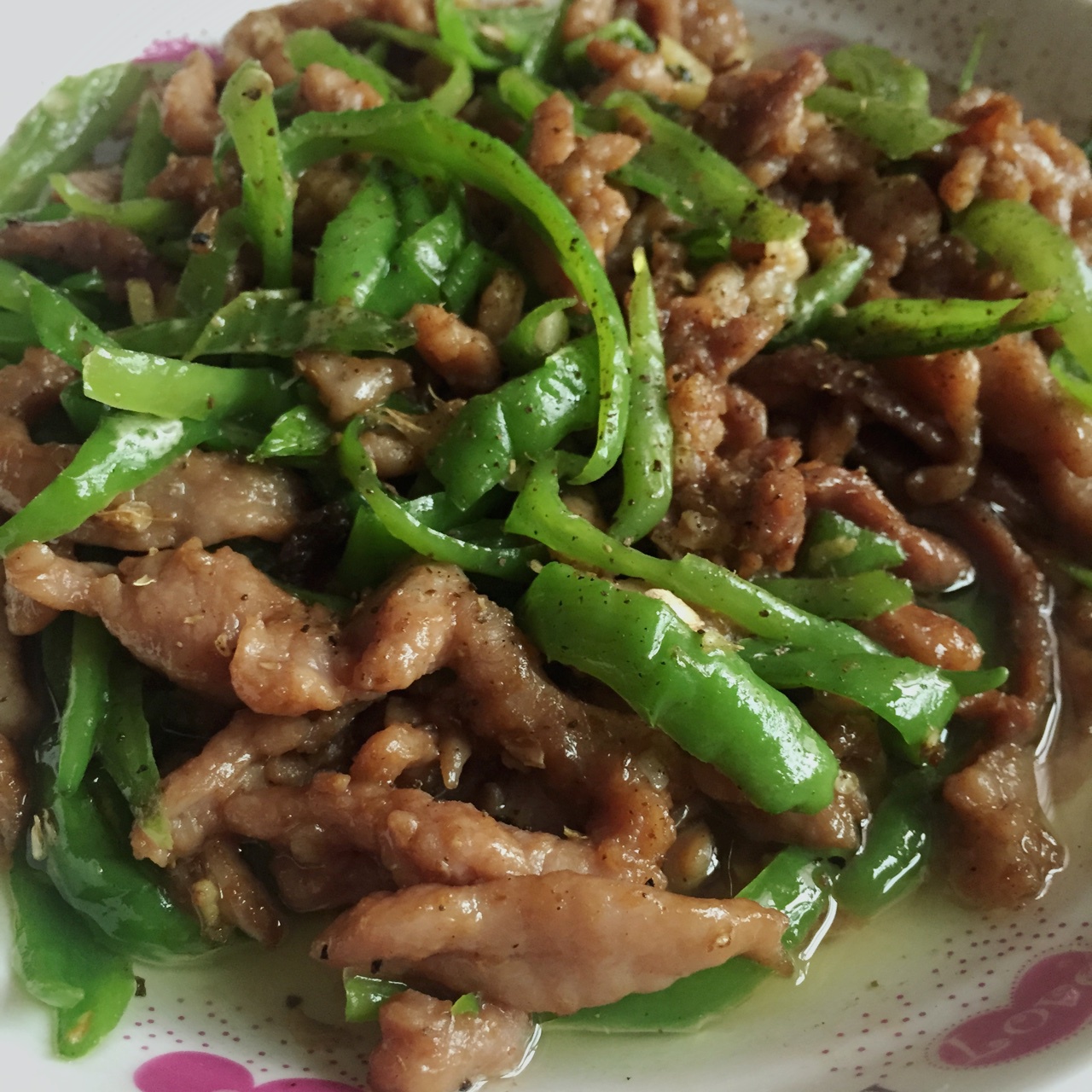 青椒肉丝