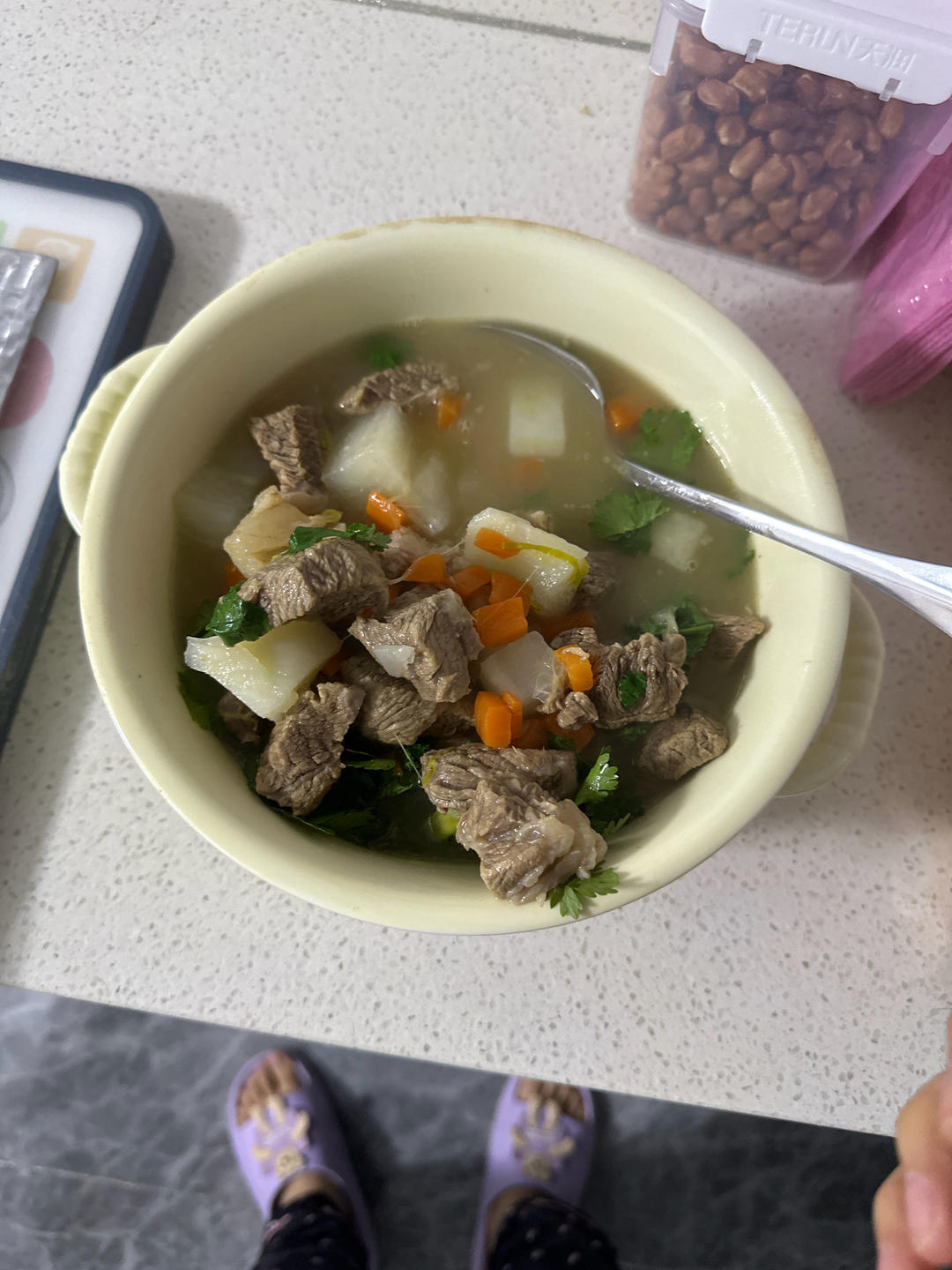 大白萝卜清炖牛肉