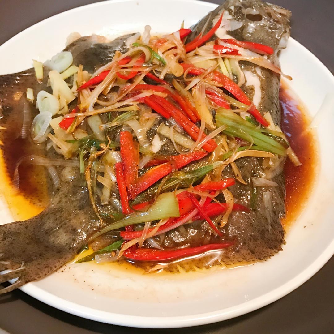 清蒸多宝鱼