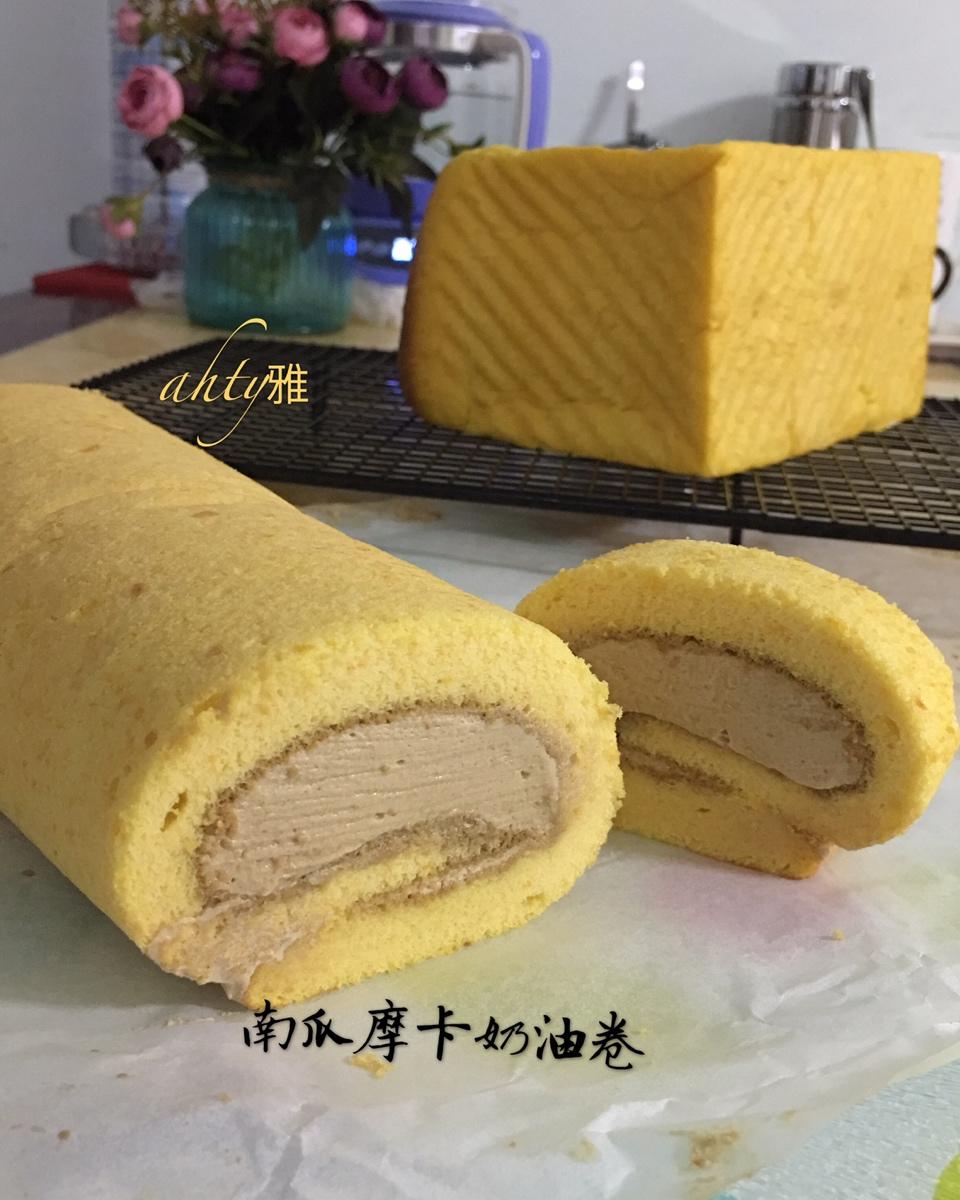 咸摩卡奶油卷/完美毛巾面技巧+回味无穷摩卡配方/烘焙视频蛋糕篇9「中卷」