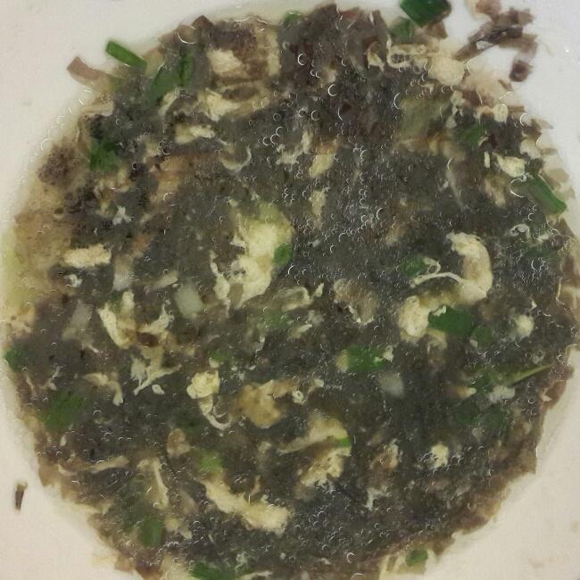 虾米紫菜鸡蛋汤