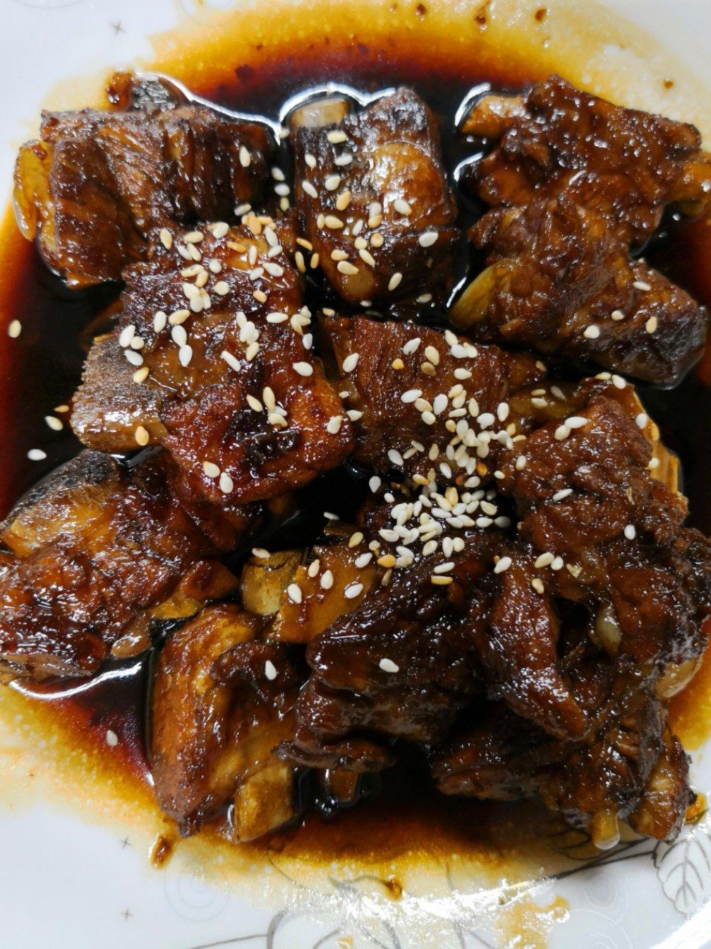 懒人版糖醋排骨