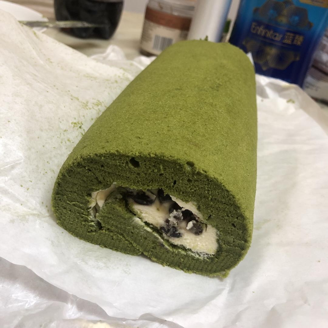 抹茶瑞士卷，超肥卷姐妹篇