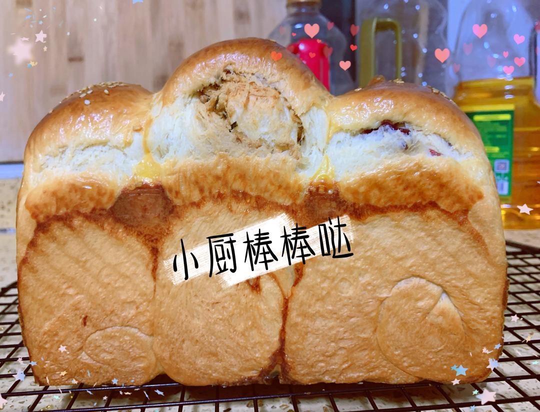 纯奶手撕吐司的做法 步骤1