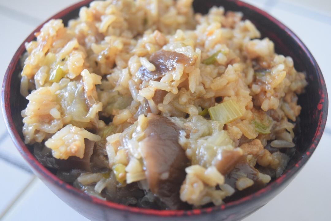 【三时三餐】肉酱茄子饭