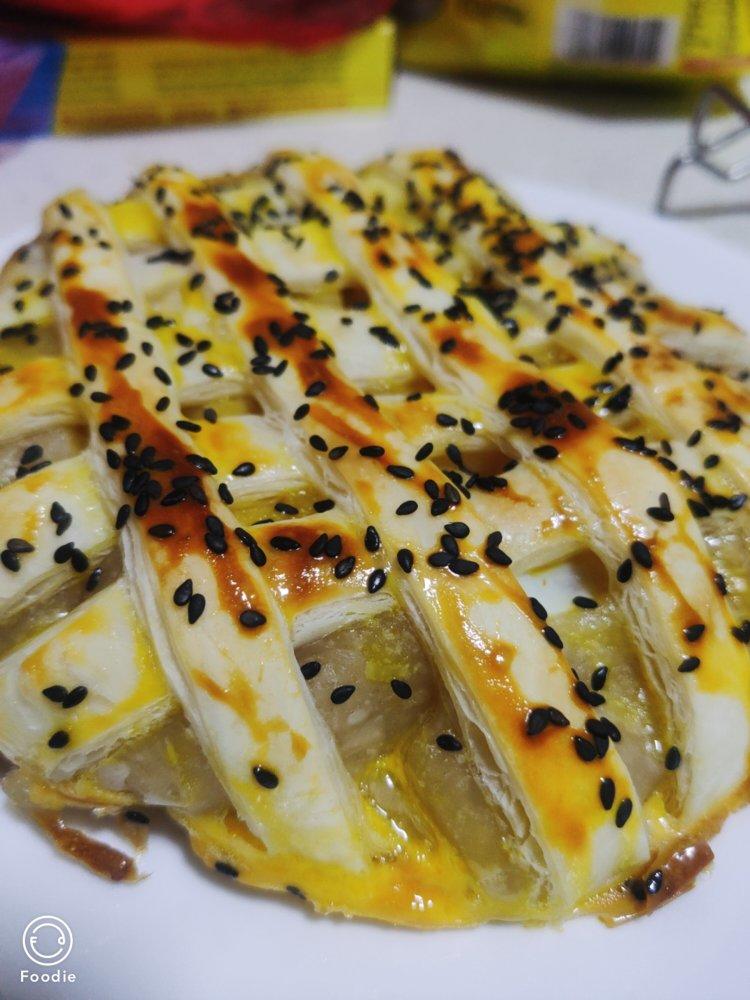 手抓饼苹果派