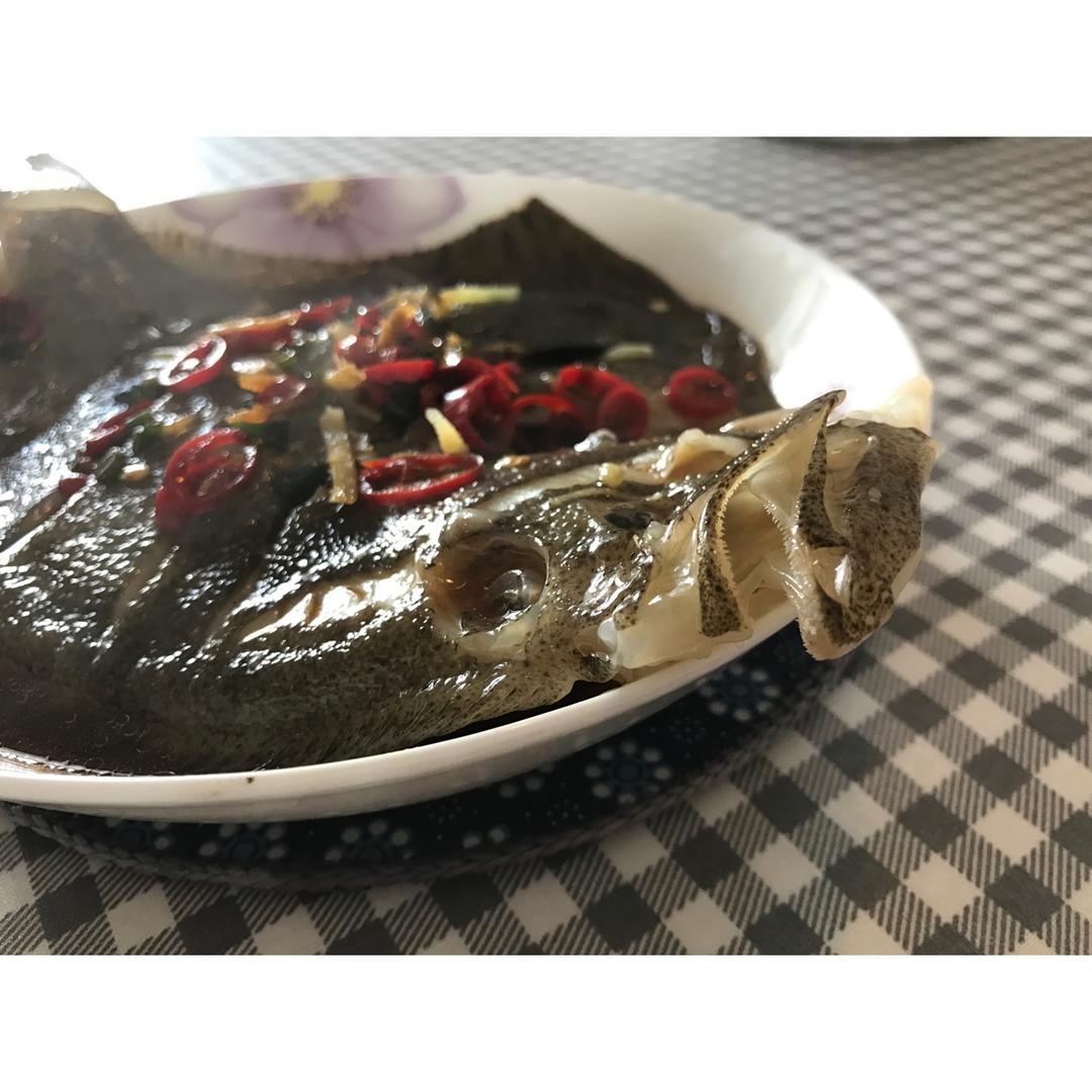 清蒸多宝鱼