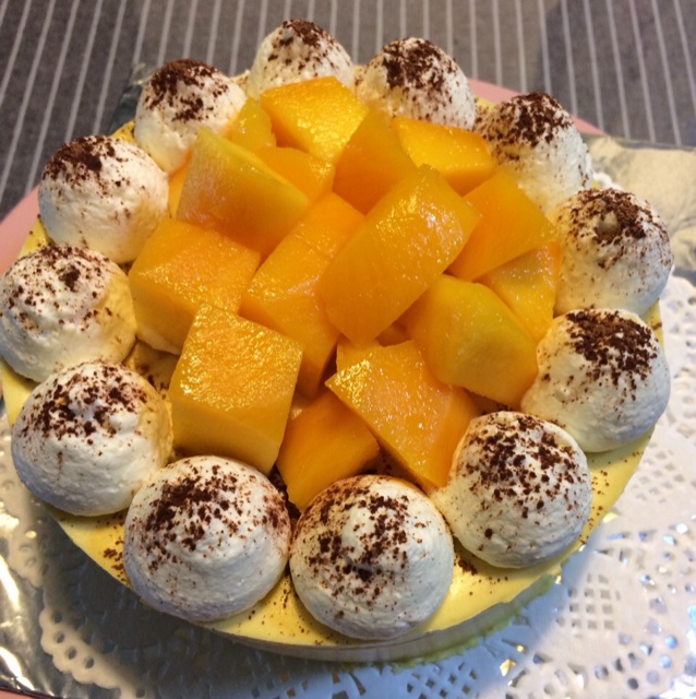 【视频】芒果慕斯（6寸） | 含镜面果胶配方