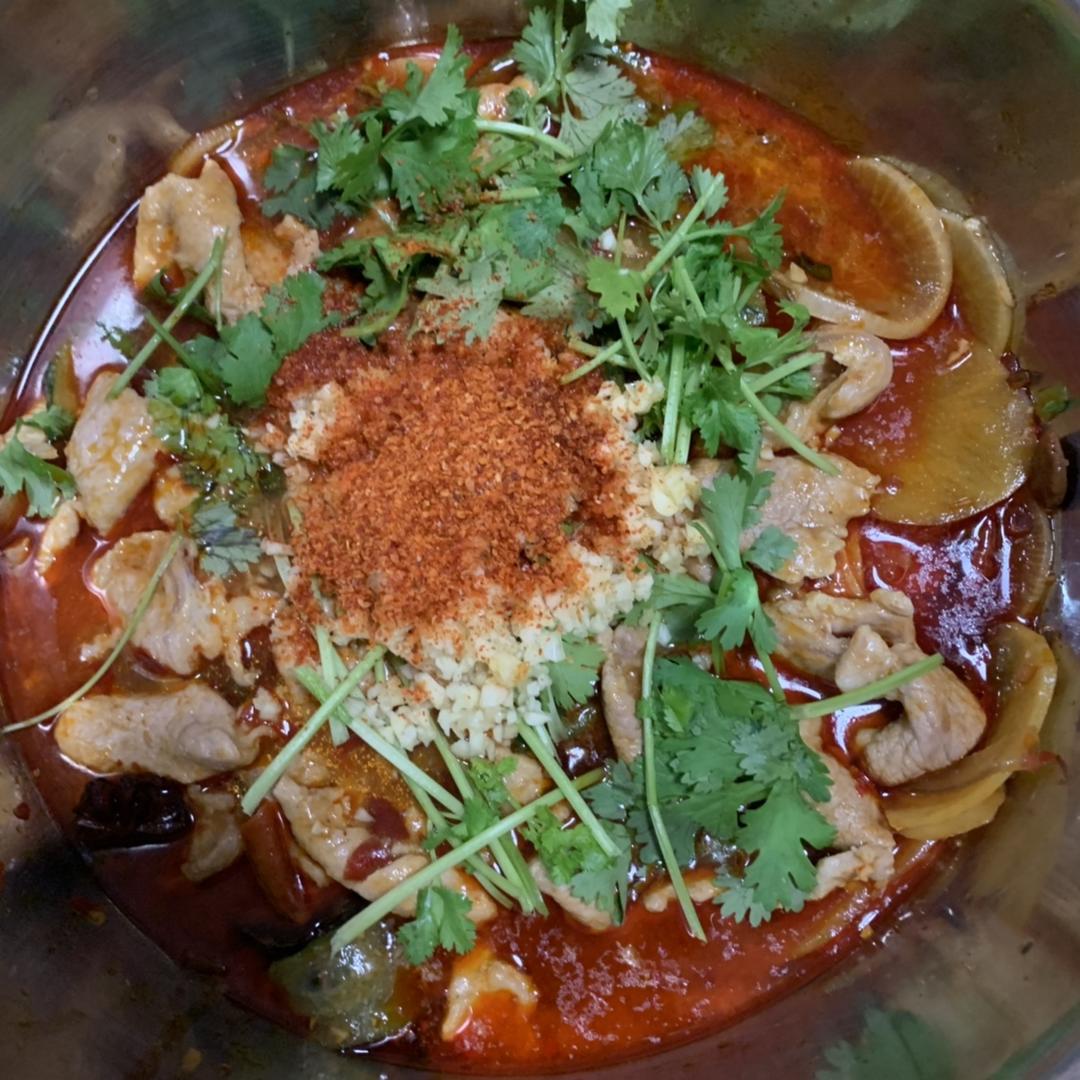 超级好吃的家常水煮肉片