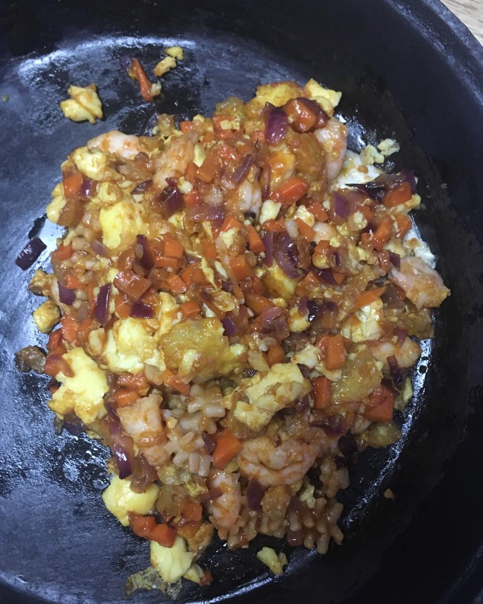 铁板三鲜