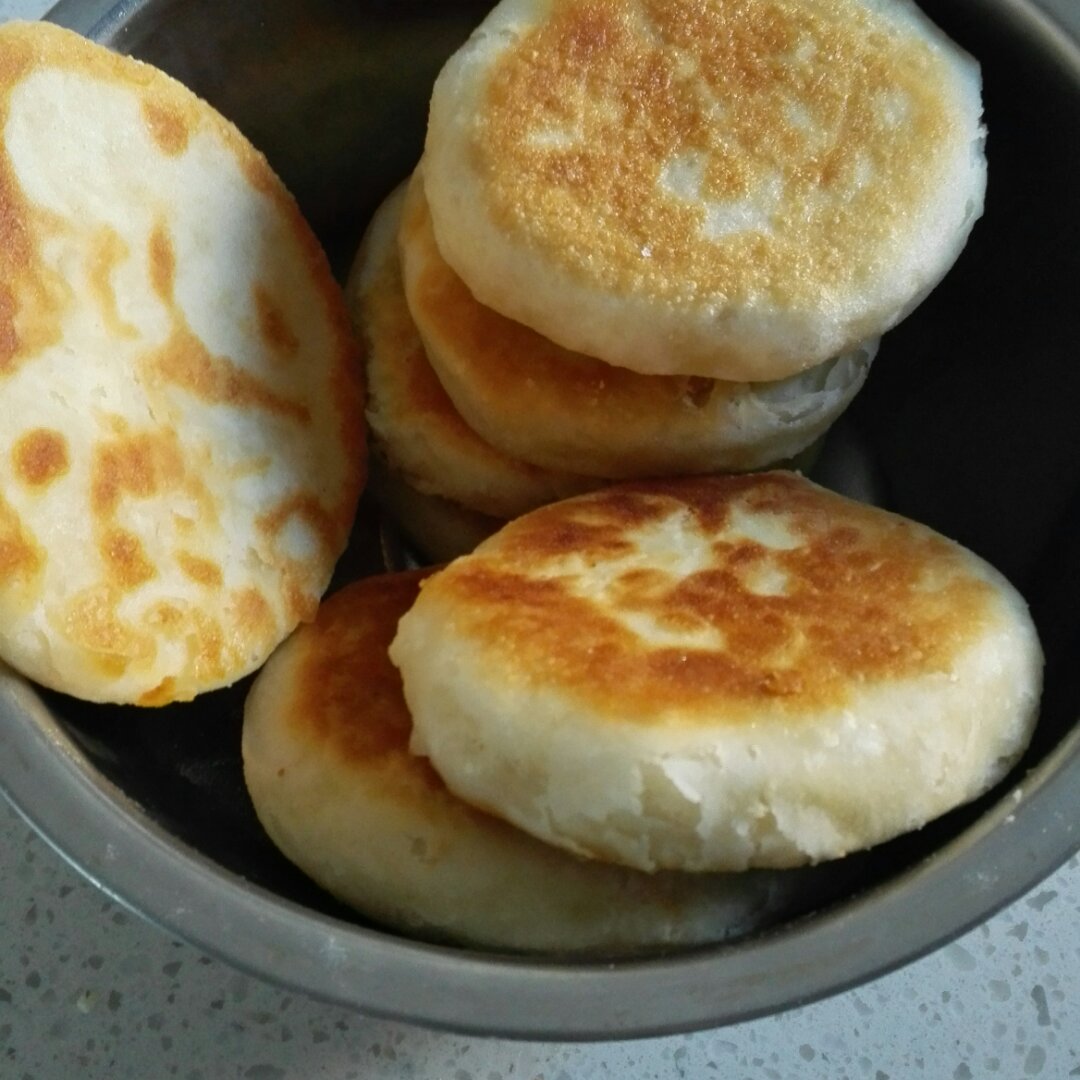 发面油酥小糖饼
