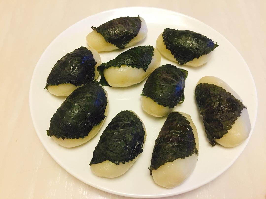 苏子叶（紫苏叶）饽饽