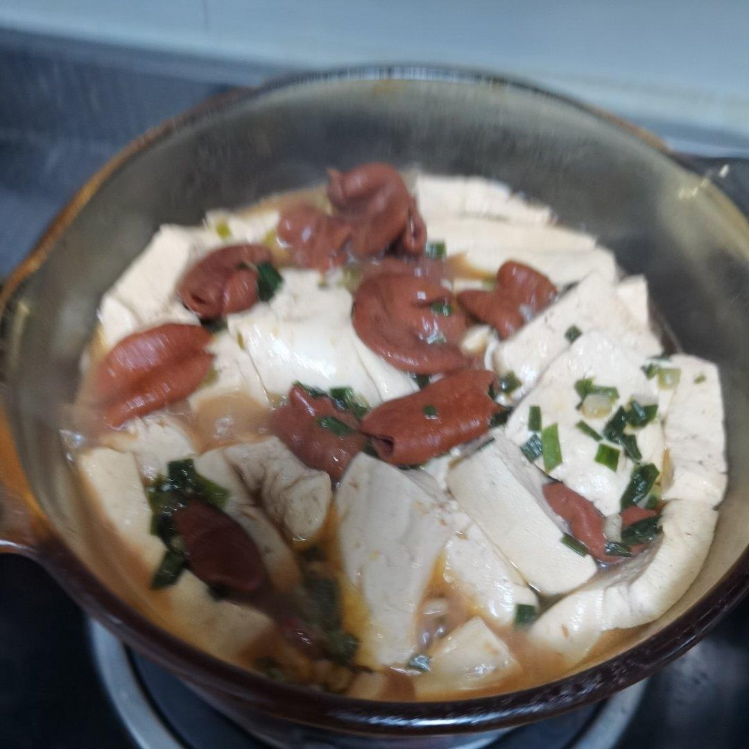 肥肠炖豆腐