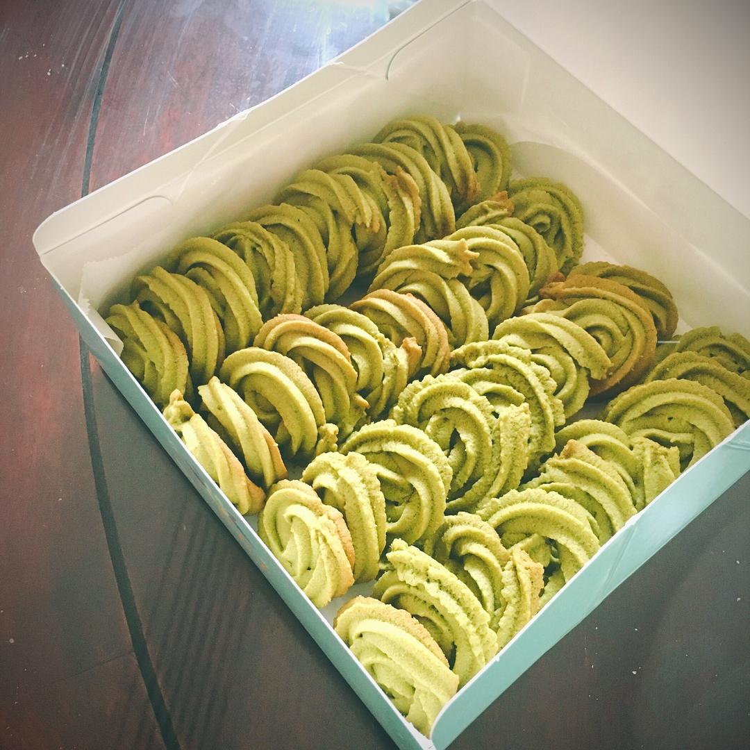 【视频食谱】抹茶曲奇（细说各种小问题）