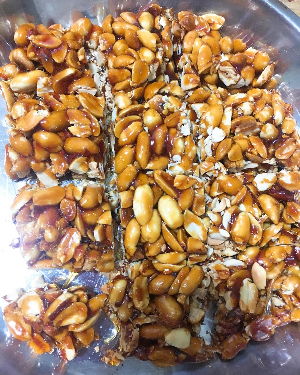 无水无油香脆花生糖