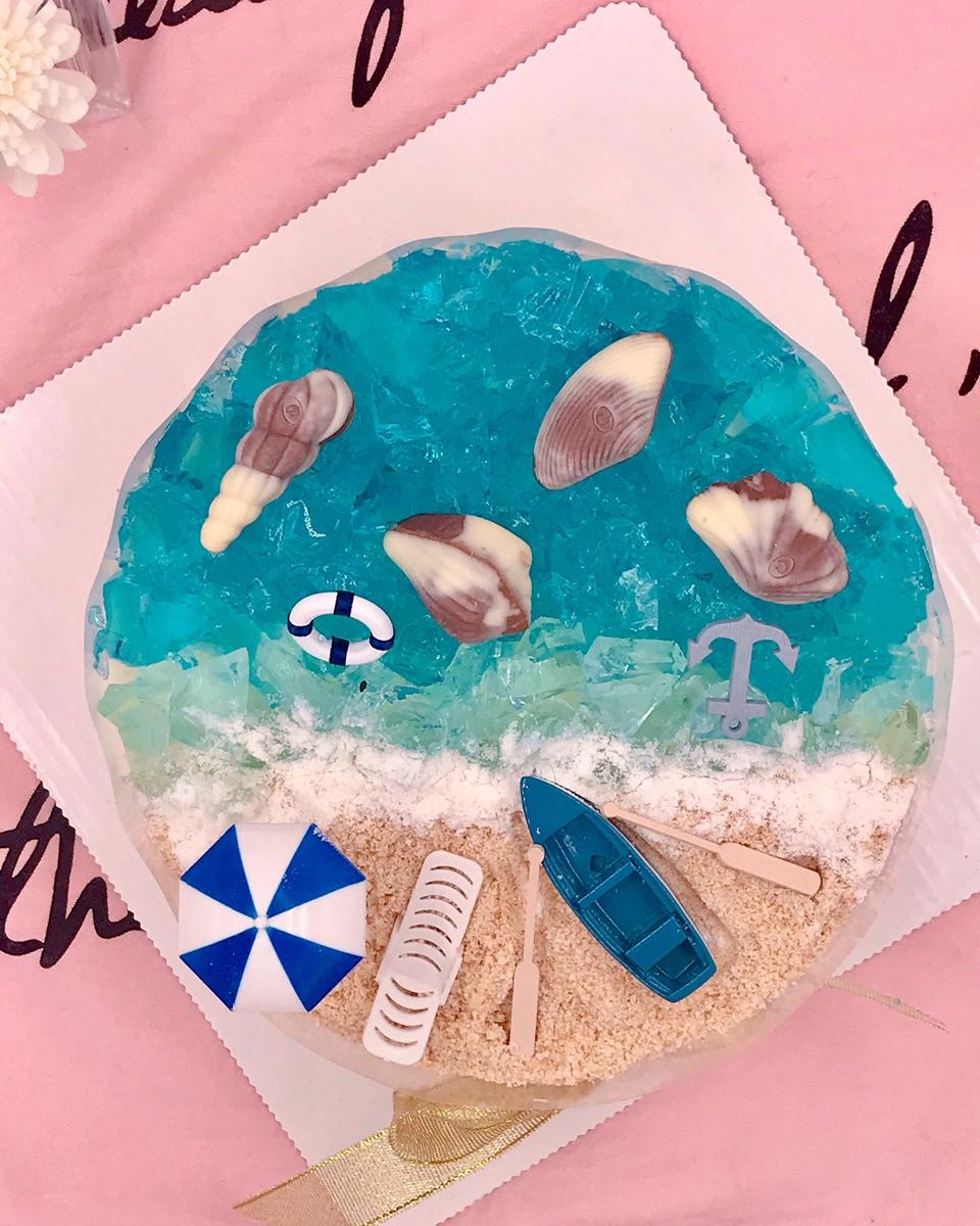 海洋酸奶慕斯蛋糕——乐众缤纷夏日烘焙大赛获奖作品