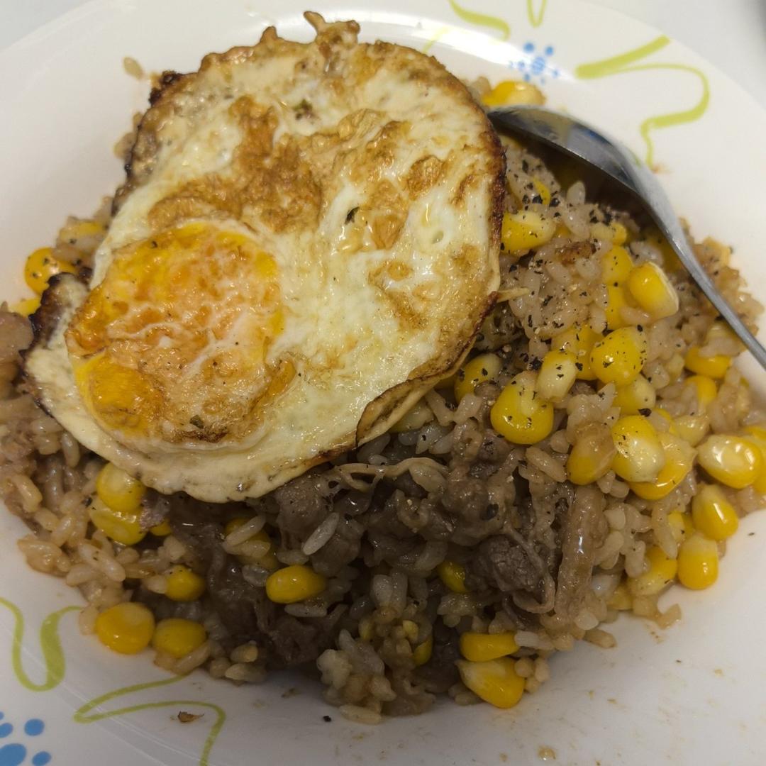 黑胡椒厨房的黑胡椒牛肉饭（简单家庭再现）