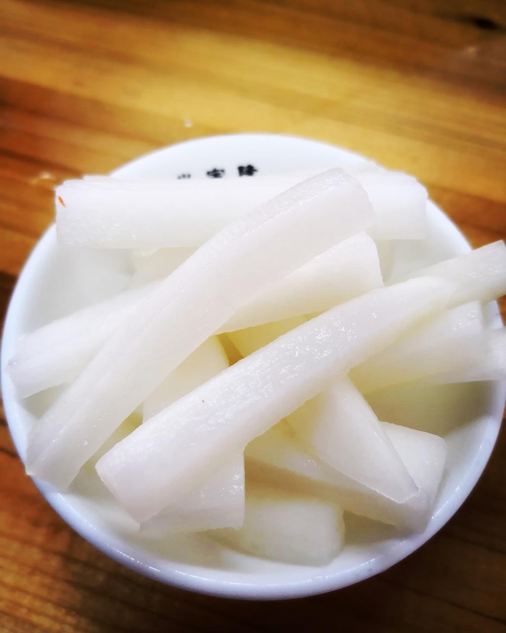 爽口腌萝卜