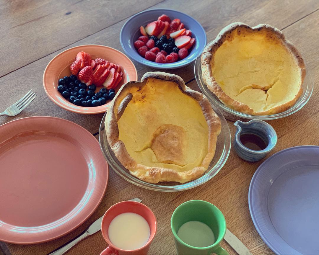 流口水的快手德式蛋饼