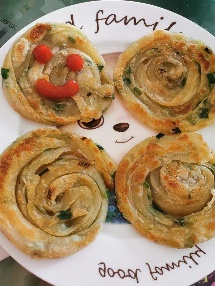快手懒人版葱油饼❗️㊙️简单易做❗️超级酥脆❗️