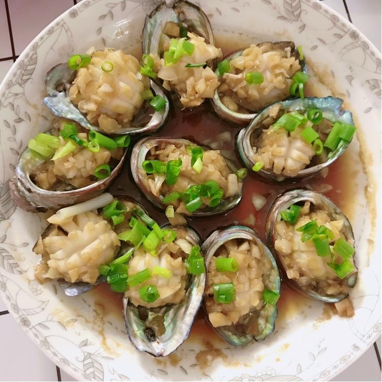 清蒸小鲍鱼【曼达小馆】2017年夜饭