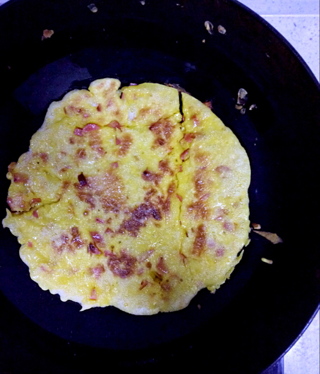 葱花鸡蛋饼