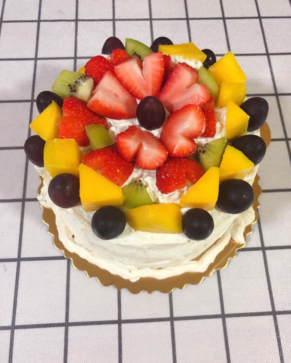 《Tinrry+》草莓奶油蛋糕（8寸配方）