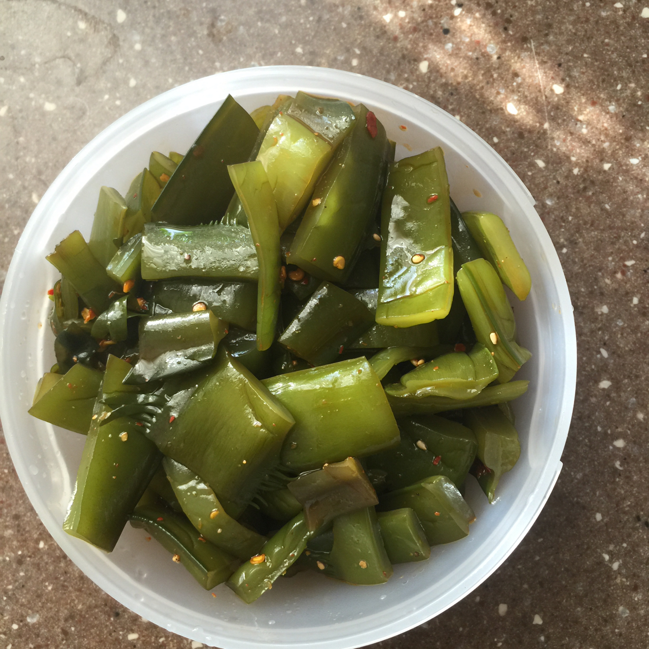 手机用户9222piz3做的凉拌海白菜