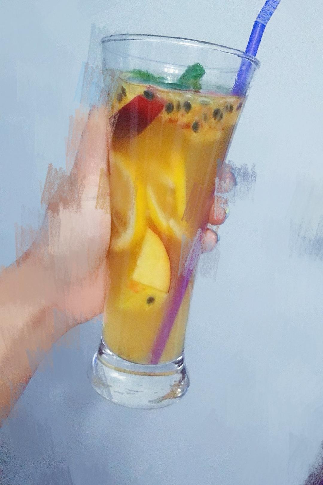 蜜桃果茶