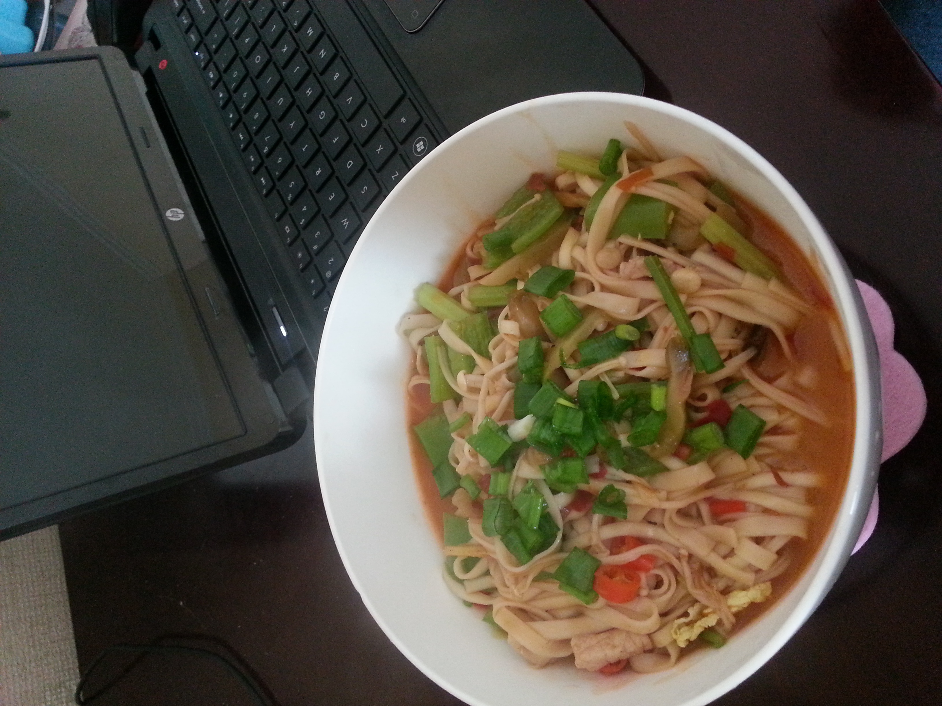 香辣榨菜肉丝面