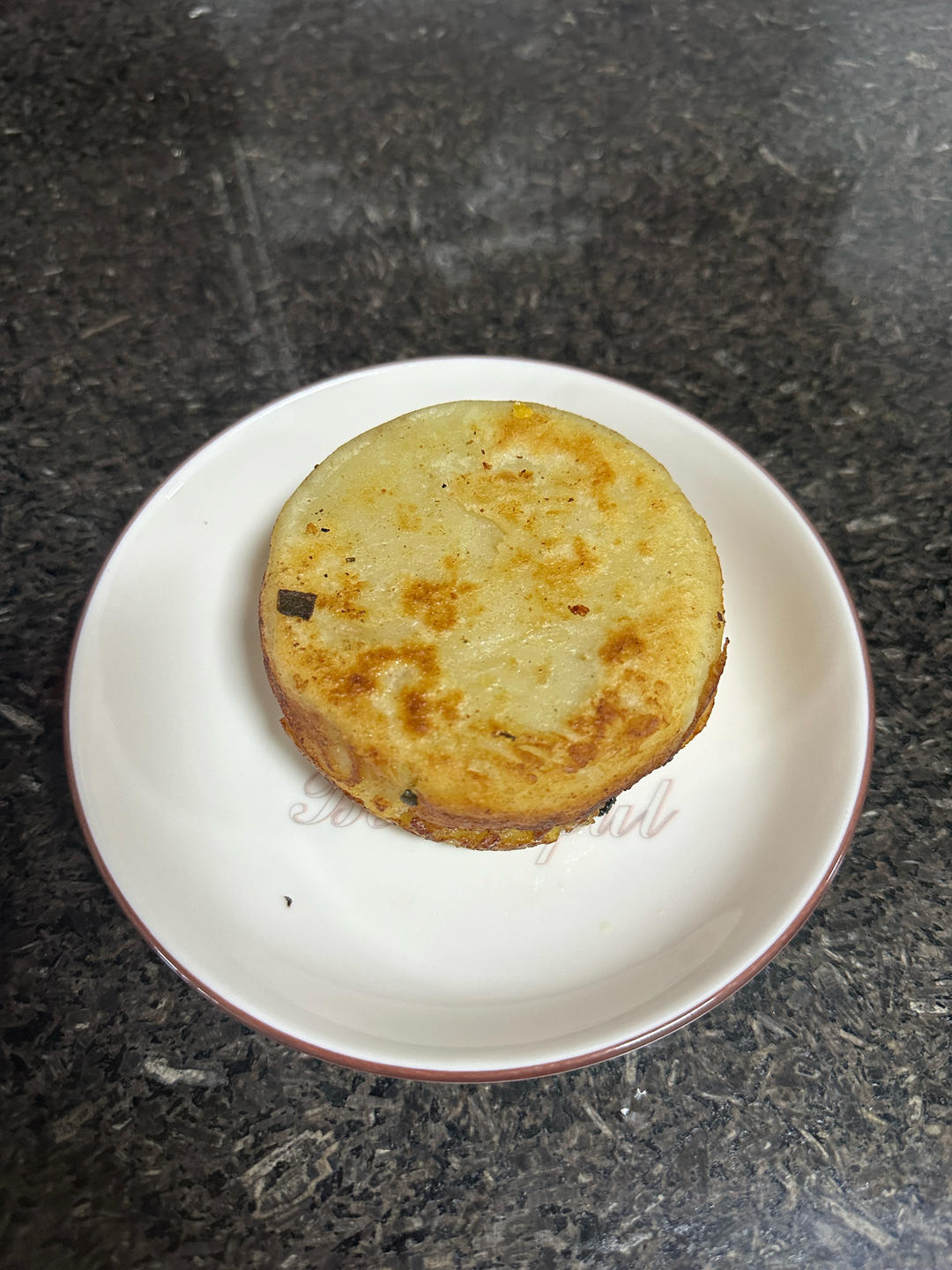 早餐霸王~沉甸甸鸡蛋汉堡