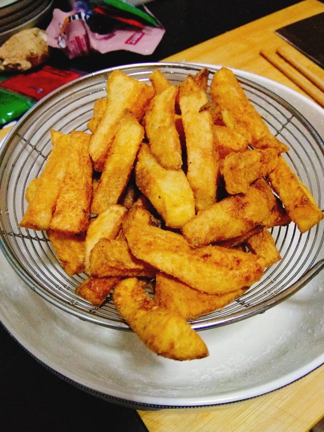 自制炸薯条