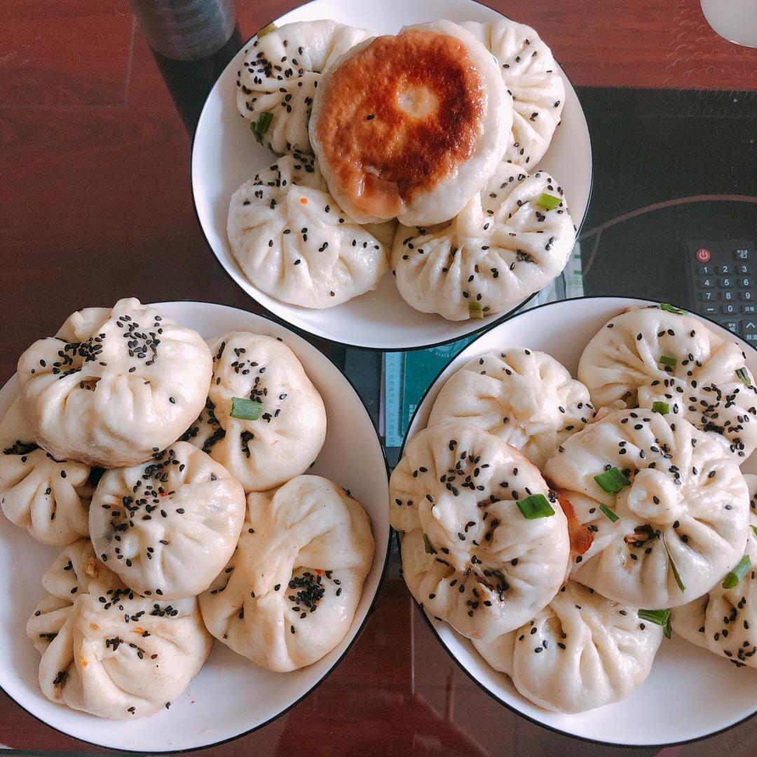 小时候的生煎包