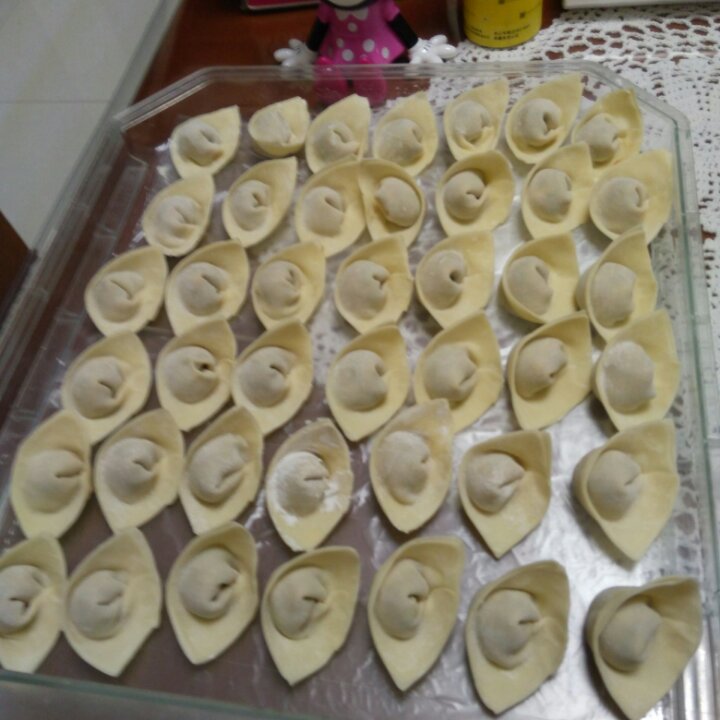 元宝馄饨的包法