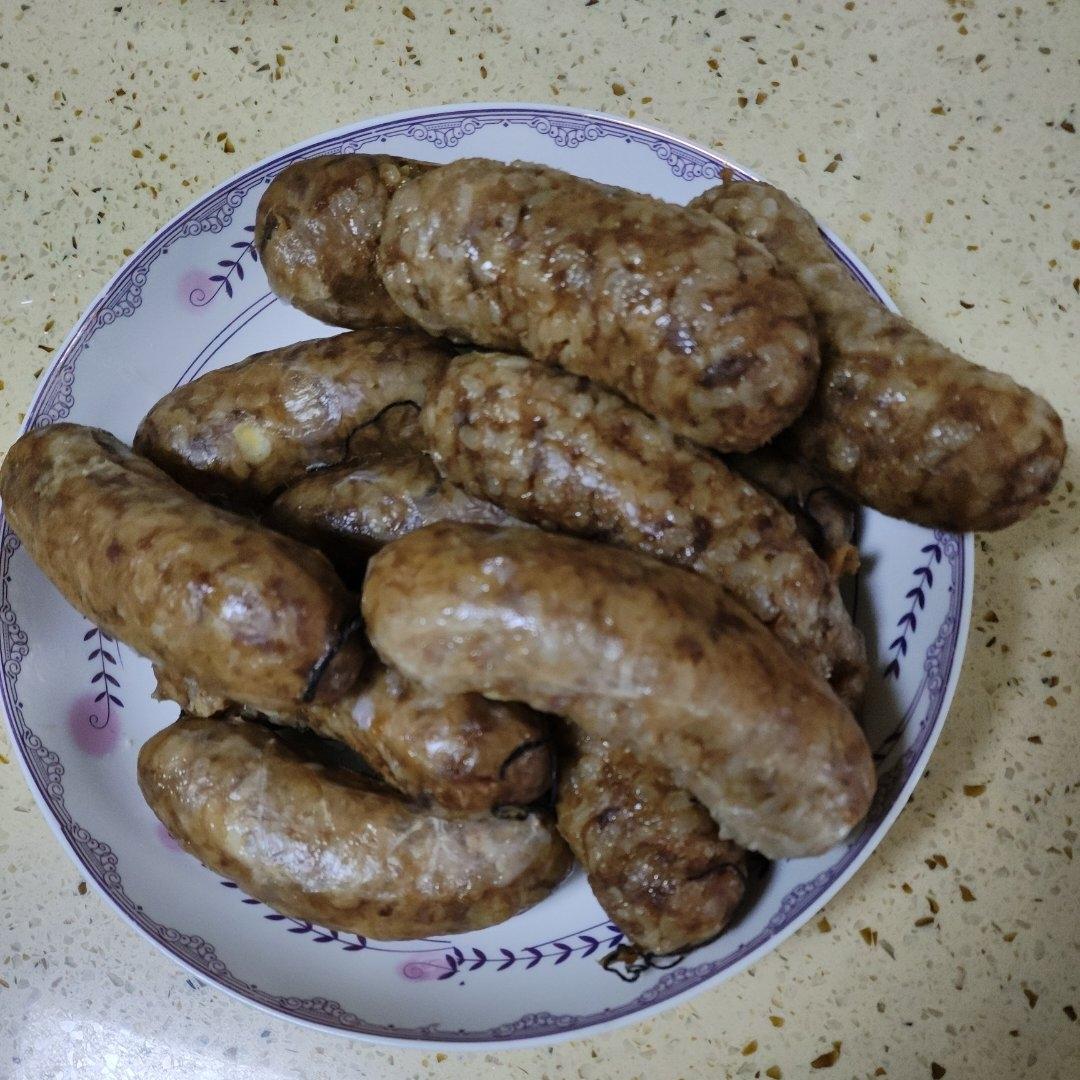 自制软糯Q弹～糯米肠