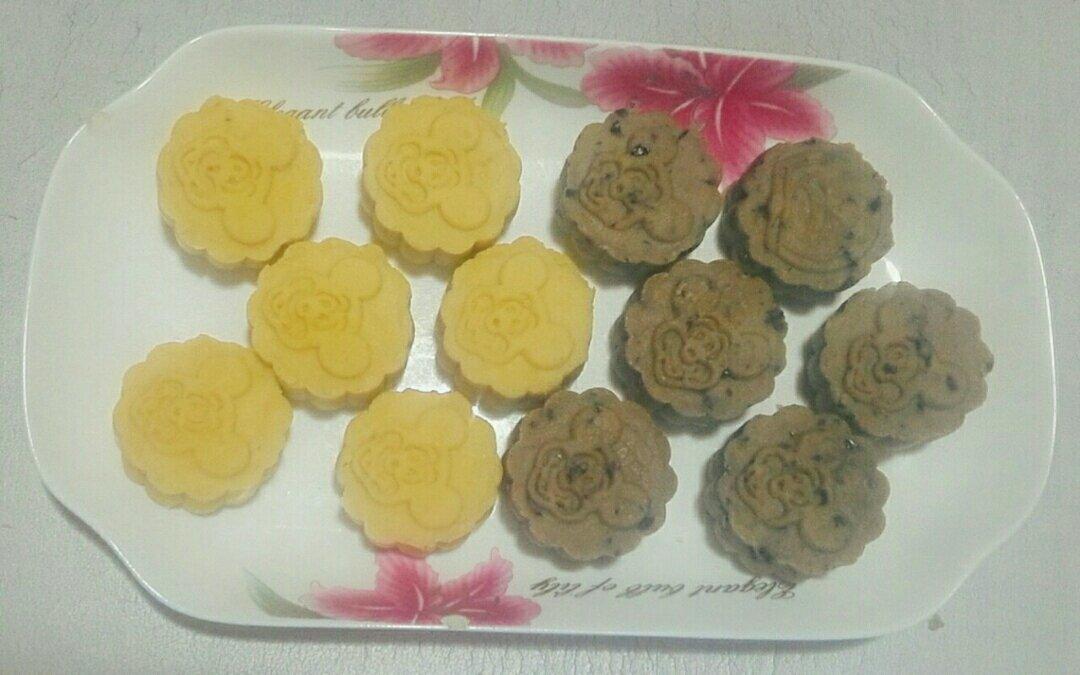 蔓越莓绿豆糕